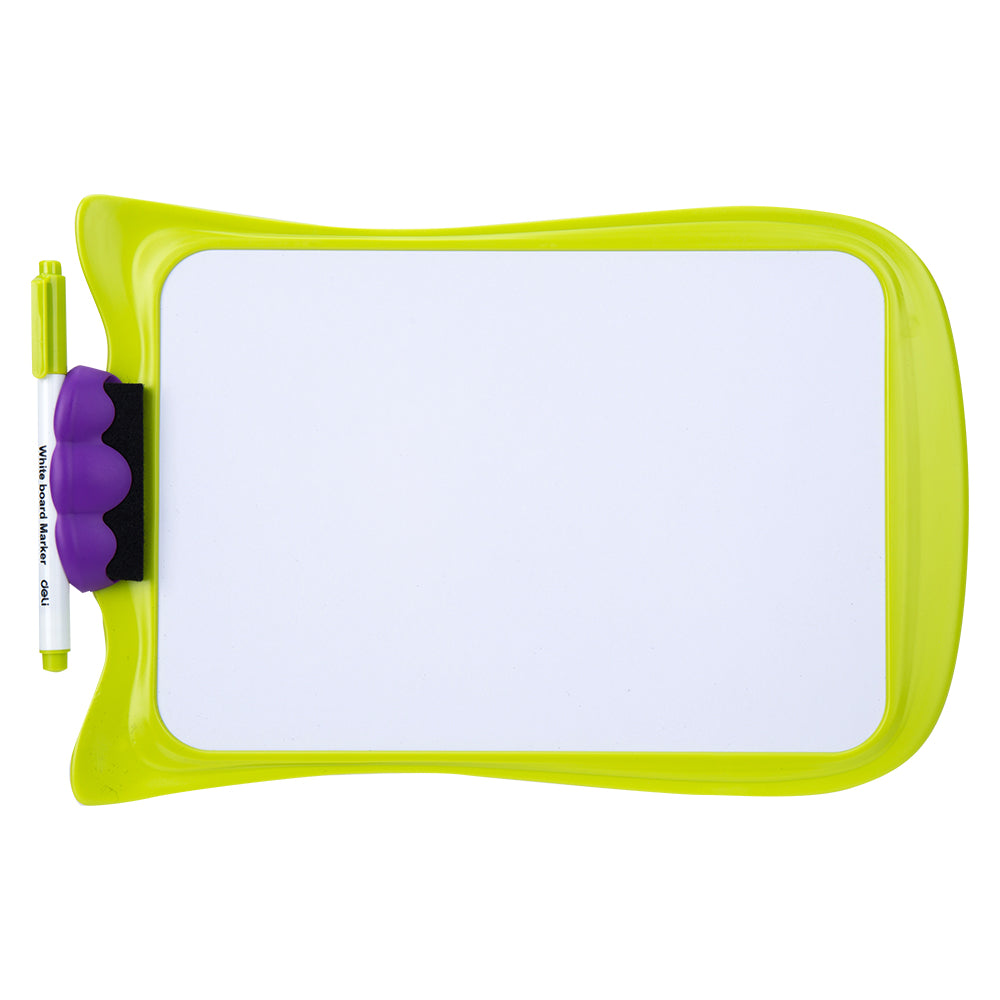 DELI SCHOOL WHITEBOARD (ASSORTED) 206X303MM DELI