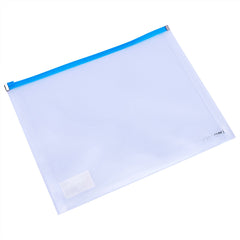 E38975 Deli A4 Transparent Zip Bag