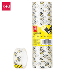 Deli E30064 Stationery  Tape 18mm*20y*38m(8/tube)