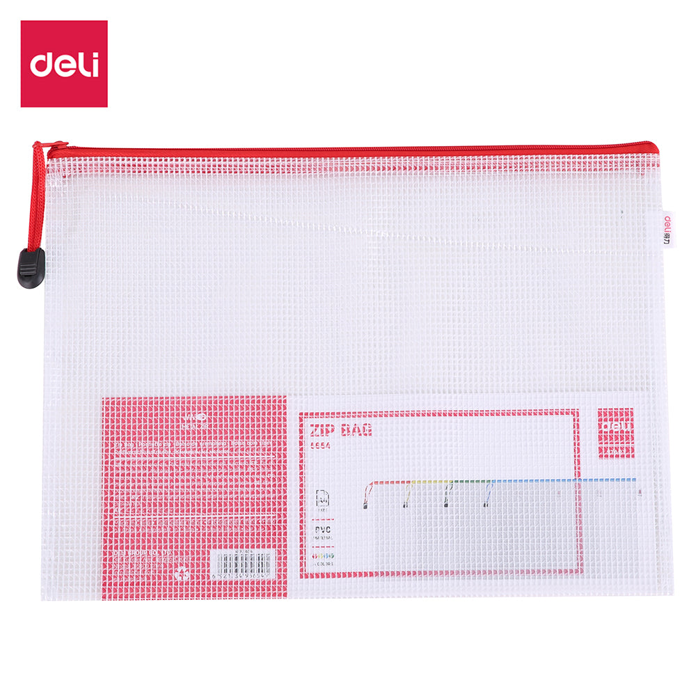 E5654 Deli A4 Zip Envelope
