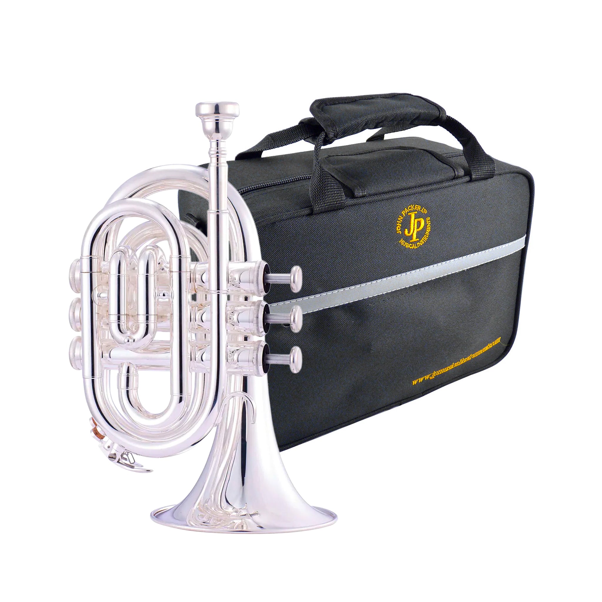 John Packer JP159 Bb pocket trumpet outfit - Lacquer