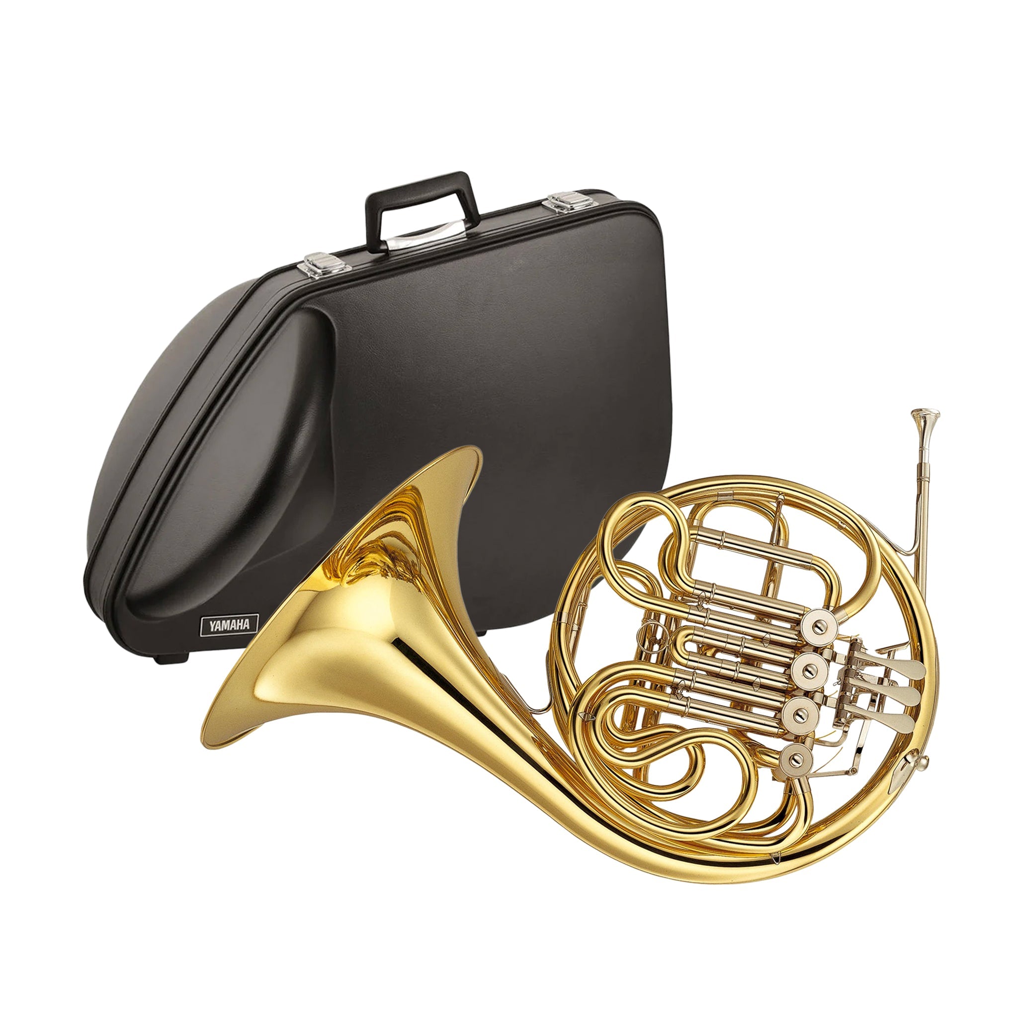 Yamaha YHR567 intermediate double F/Bb French horn outfit - Fixed bell