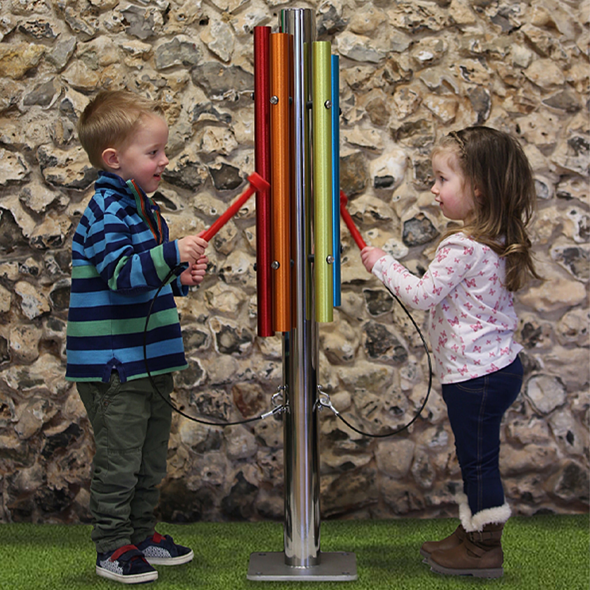 Percussion Play penta post - Surface mounted