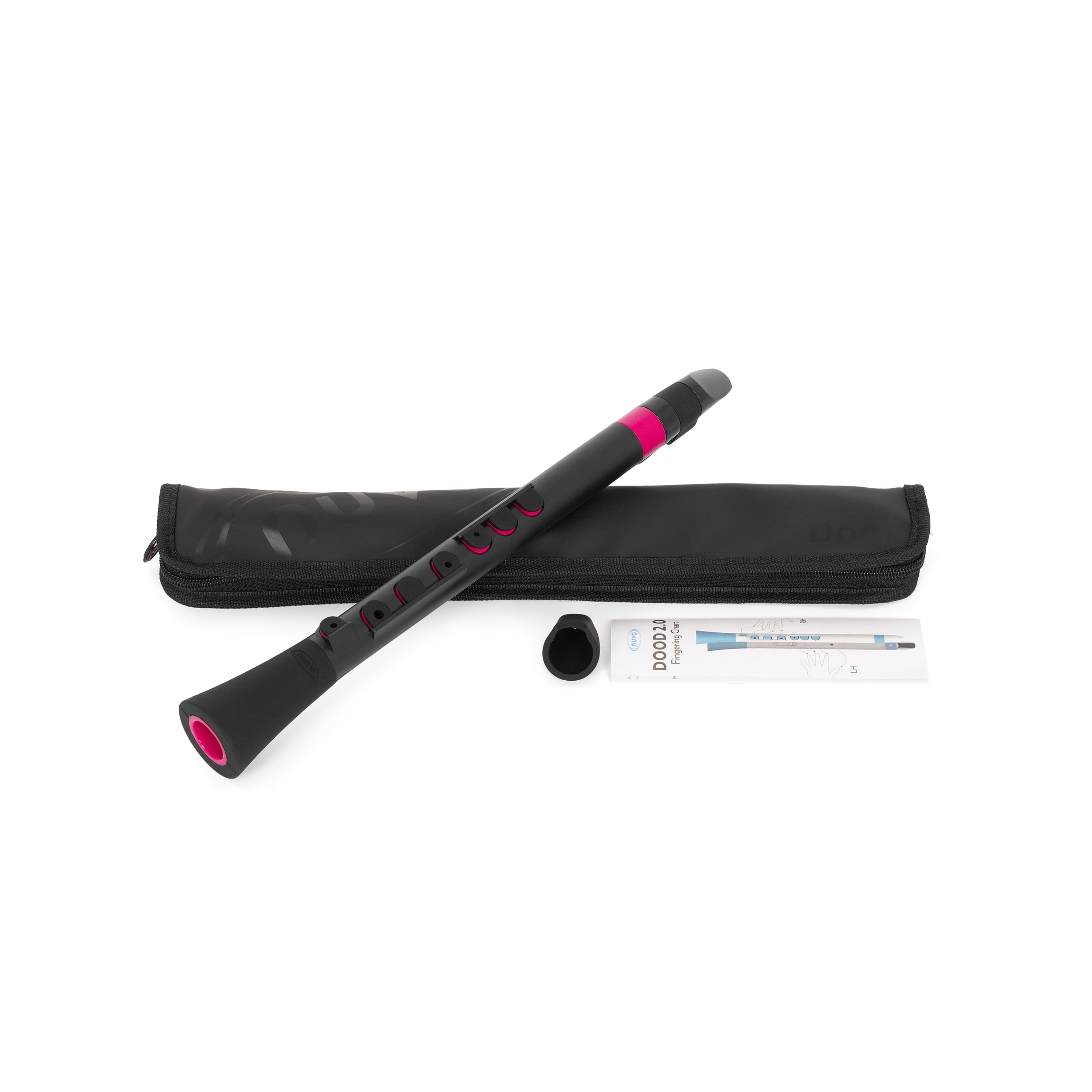 Nuvo N430D Dood supplied with bag - Black with pink trim