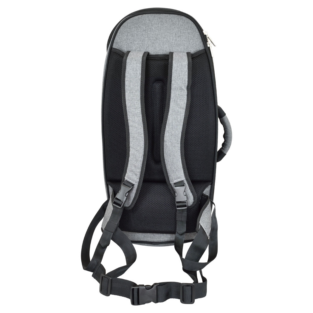 Tom & Will tenor horn gig bag - Grey with red interior