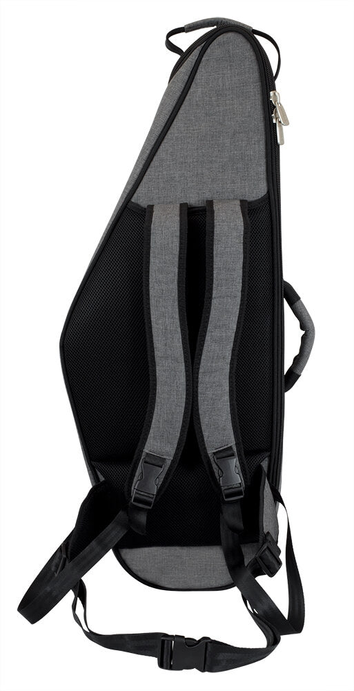 Tom & Will tenor sax gig bag - Grey with red interior