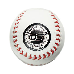 DS Leather Rounders Ball - Geniue Leather White