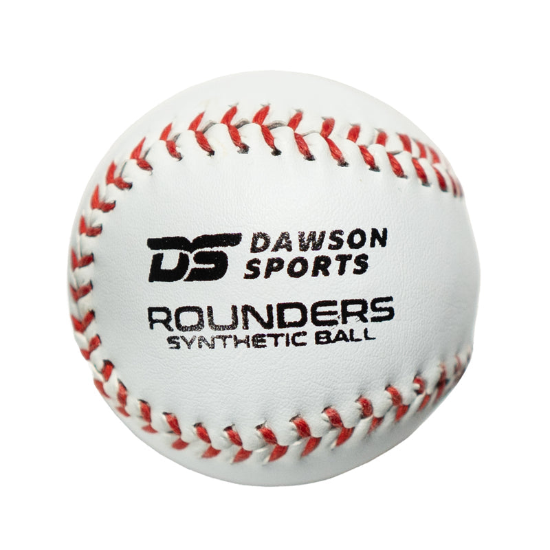 DS Synthetic Trainer Rounders Ball White