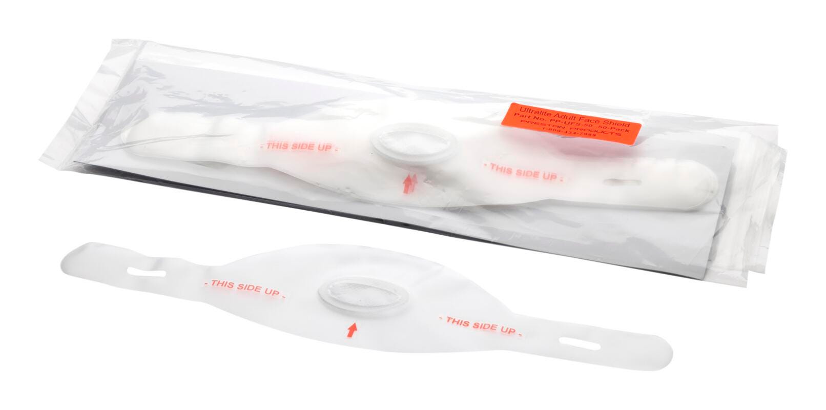 FACE SHIELDS - ULTRALITE - PACK OF 50