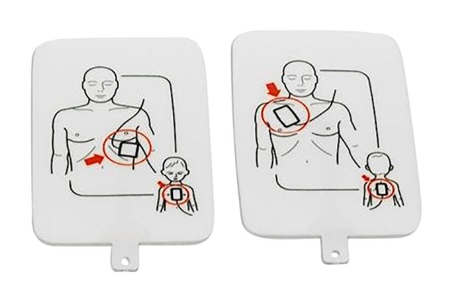 AED TRAINER ELECTRODES - ULTRATRAINER ADULT/CHILD