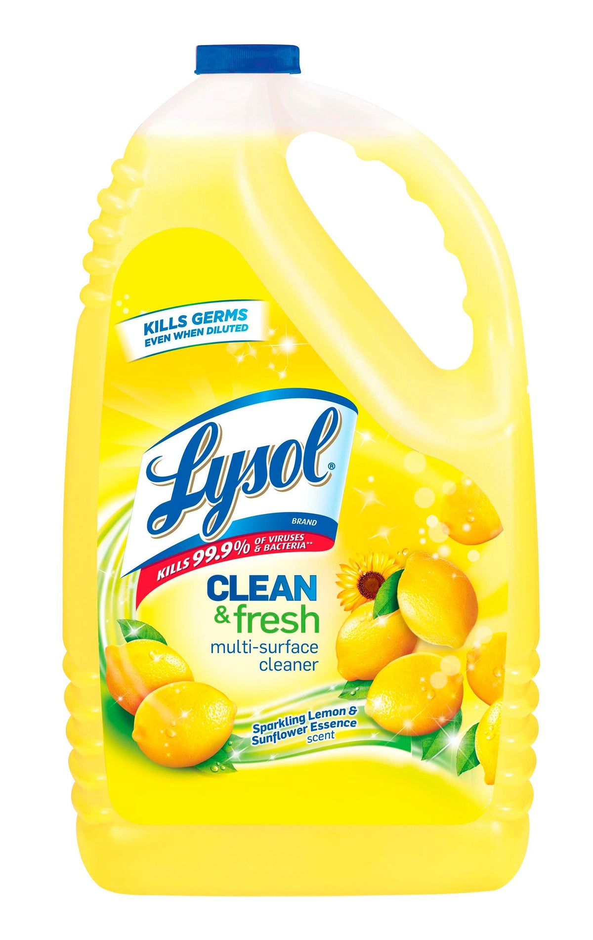 CLEANER - LYSOL ALL PURPOSE - POURABLE LEMON BREEZE 144 OZ - CASE OF 4