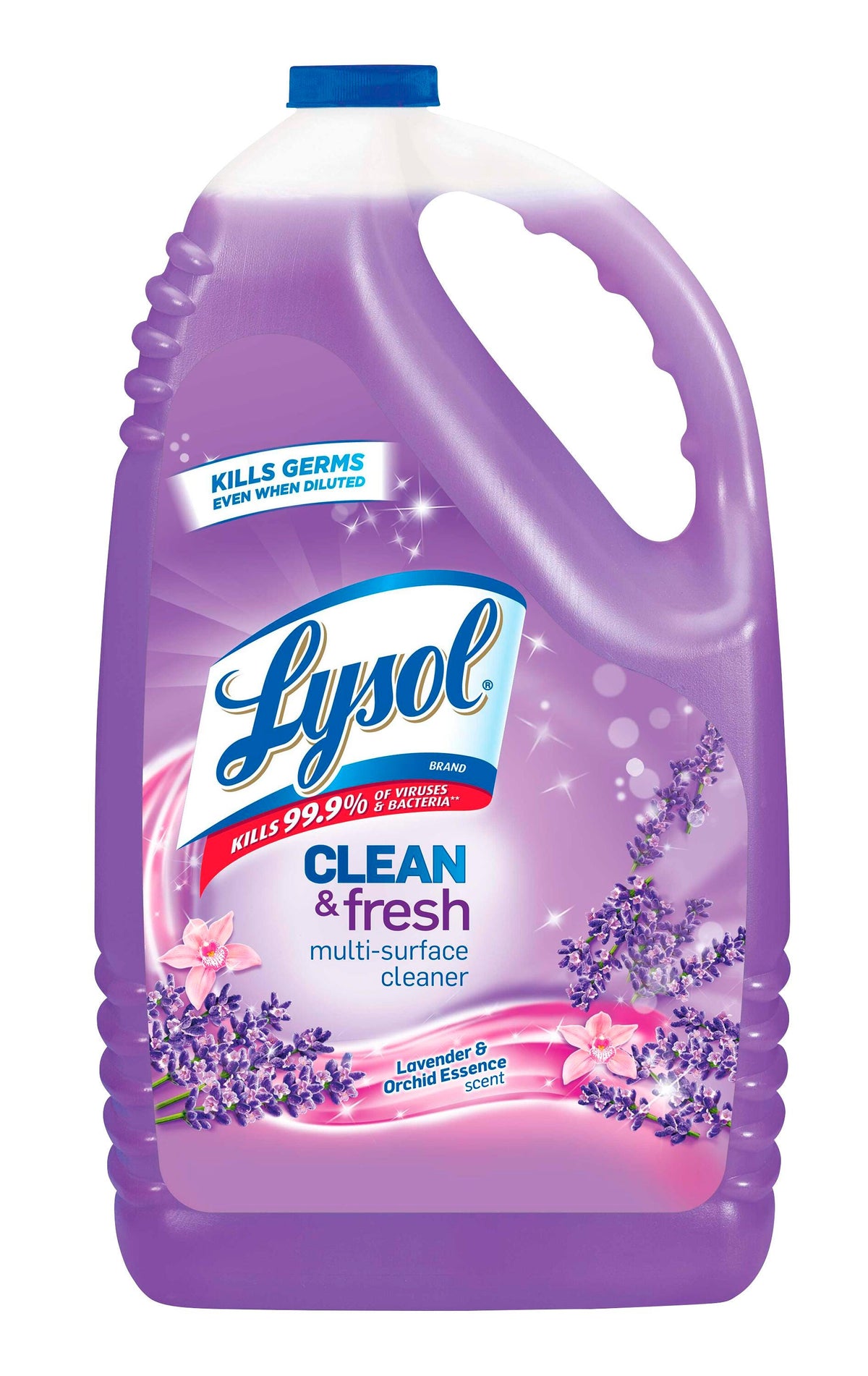 CLEANER - LYSOL MULTI-PURPOSE - POURABLE LAVENDER ORCHID 144 OZ - CASE OF 4