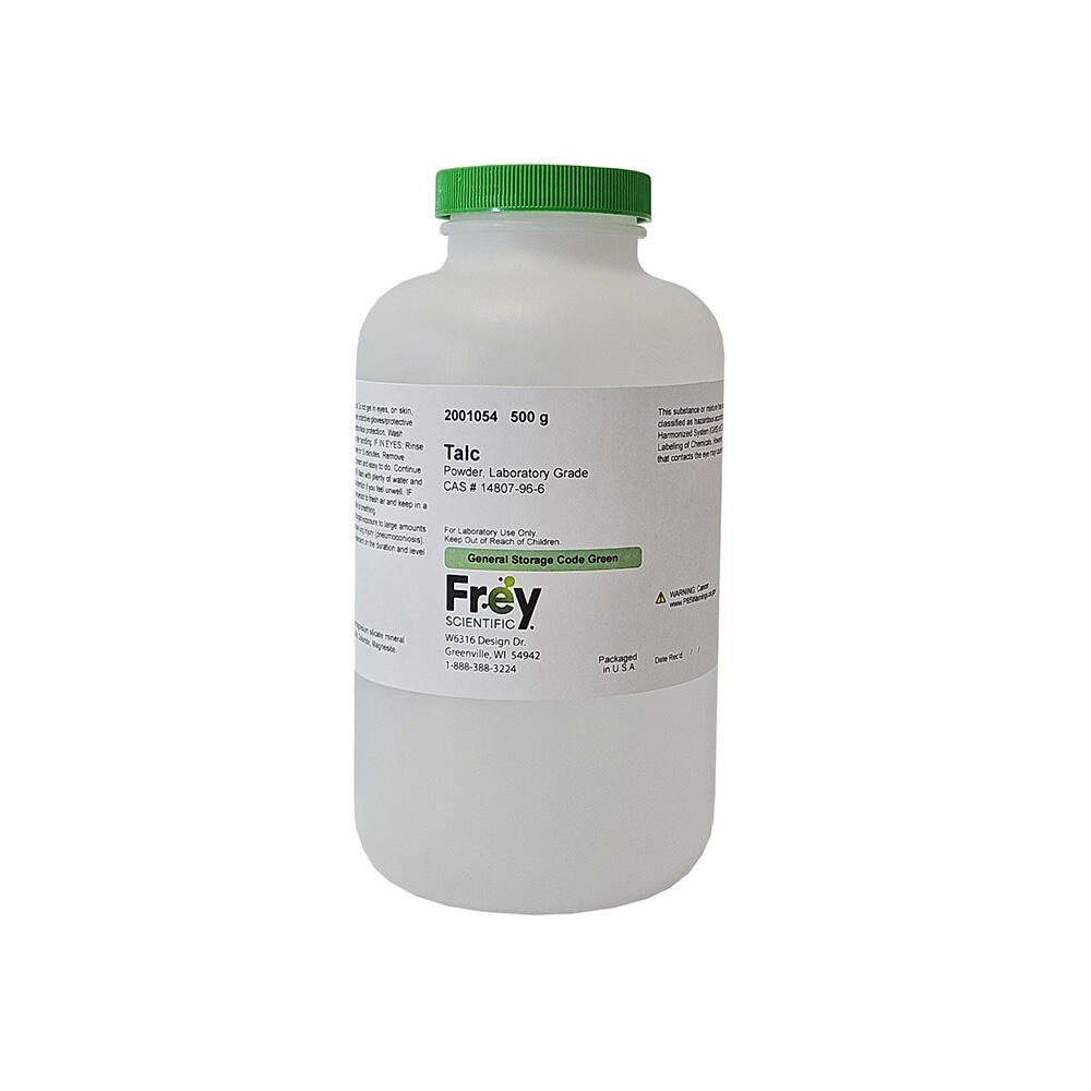 CHEM TALC 95 PERCENT POWDER 325 MESH LG 500G