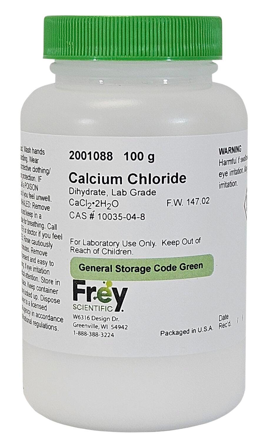 CHEM CALCIUM CHLORIDE DIHYDRATE LG 100G