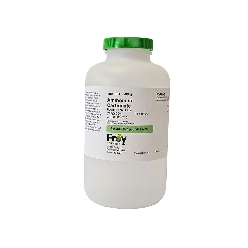 CHEM AMMONIUM CARBONATE POWDER LG 500G