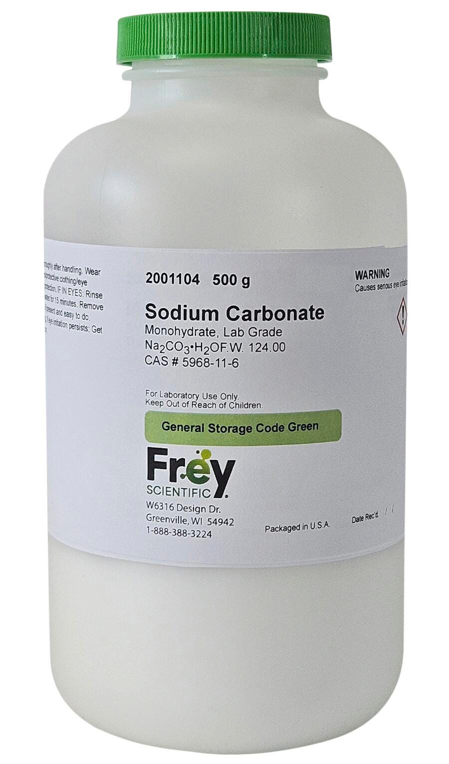 CHEM SODIUM CARBONATE MONOHYDRATE LG 500G