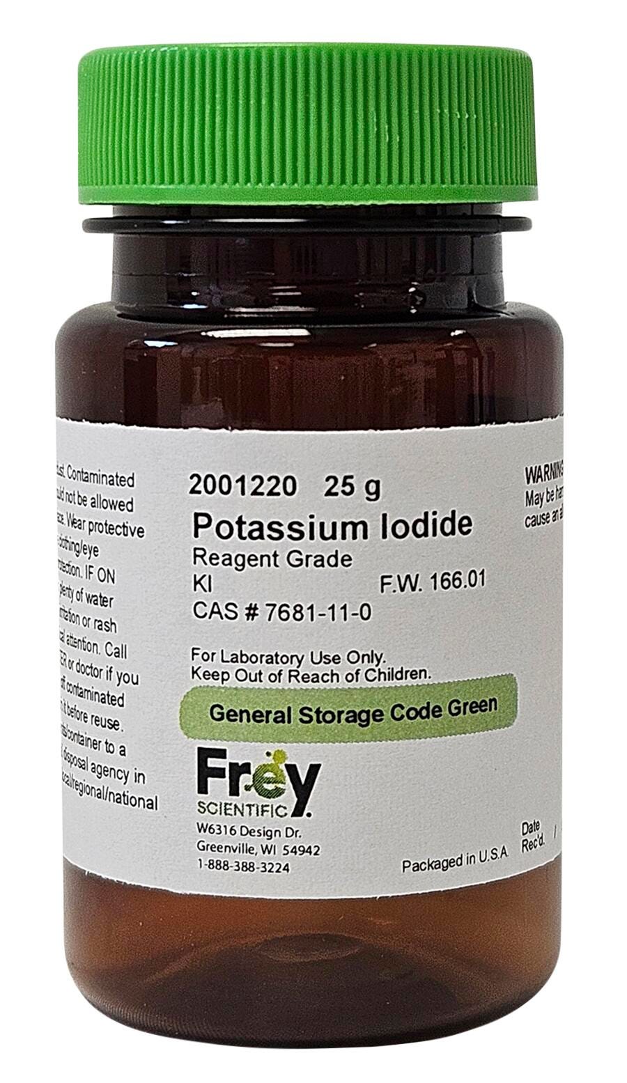 CHEM POTASSIUM IODIDE RG 25G