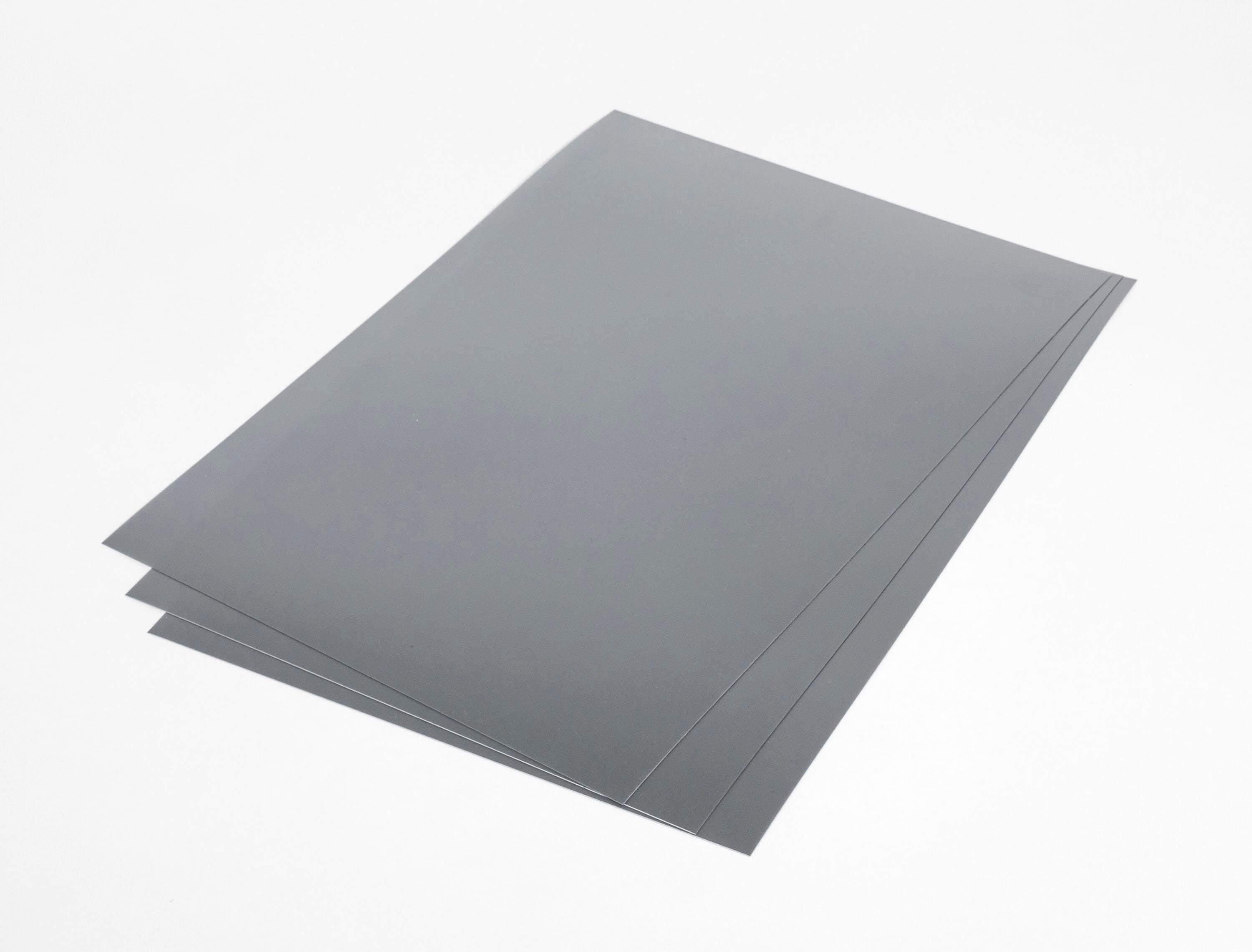 SHRINK FILM GRAFIX 8.5X11 IN SILVER PK OF 50