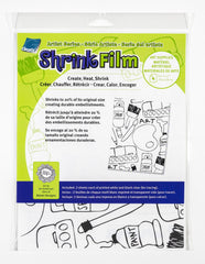SHRINK FILM GRAFIX 8.5X11 IN CLEAR SET OF 4