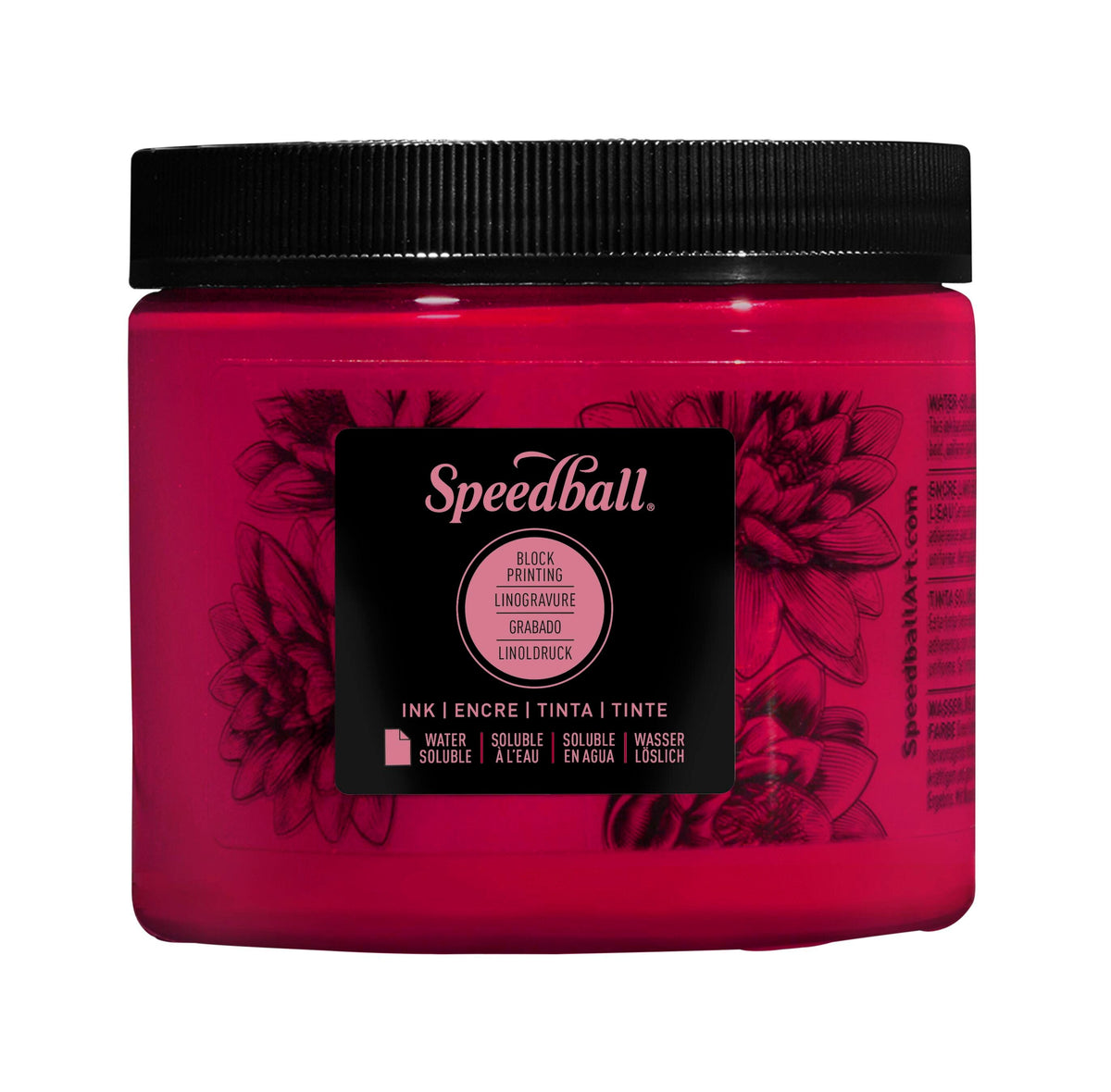 INK WATER SOLUBLE BLOCK PRINTING PINT PROCESS MAGENTA