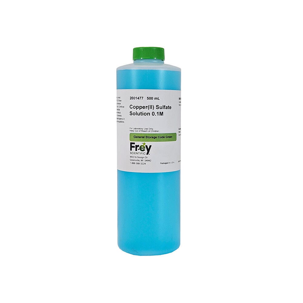 CHEM COPPER II SULFATE 0.1M LG 500ML