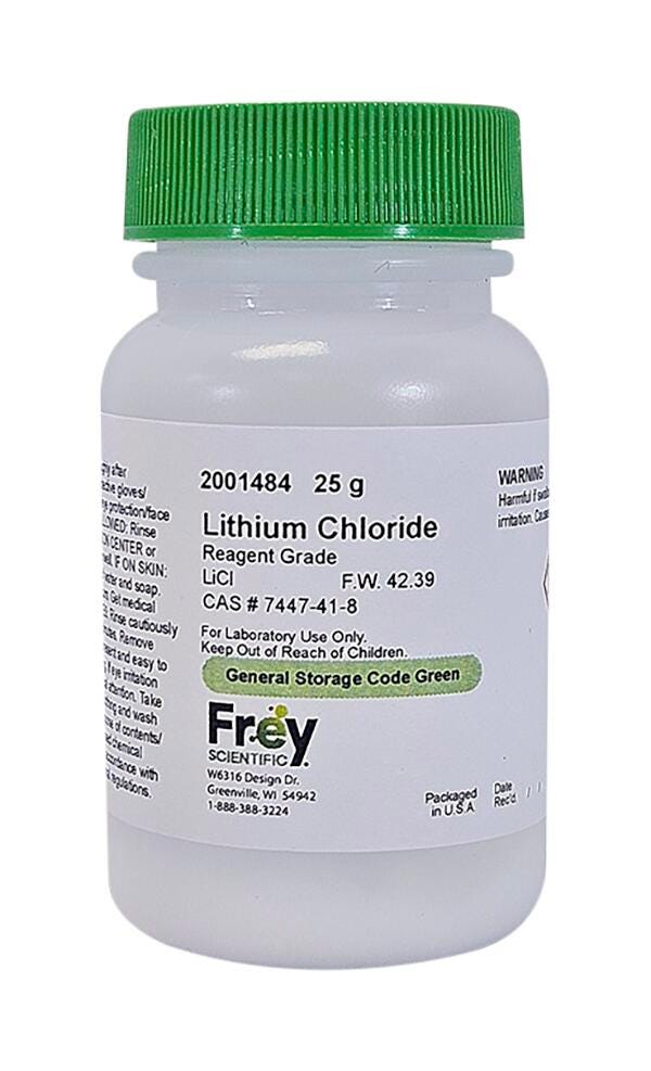 CHEM LITHIUM CHLORIDE RG 25G