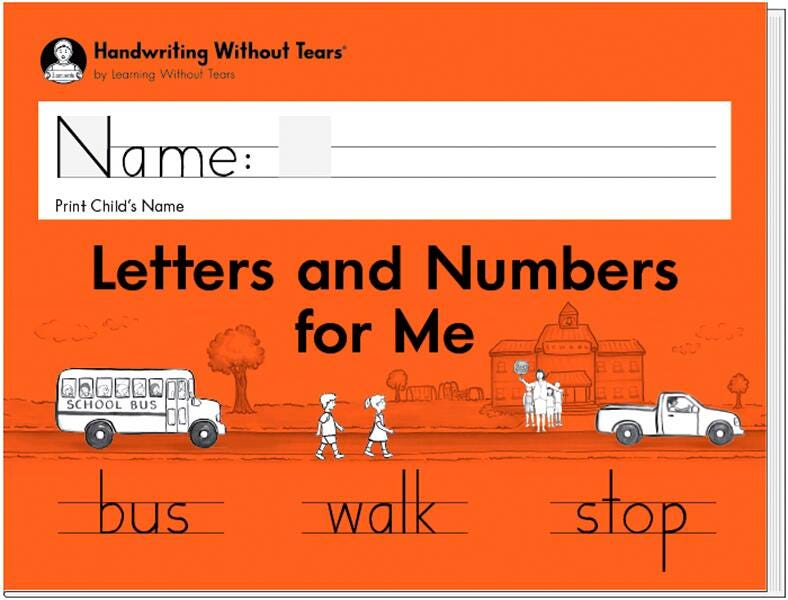 WORKBOOK LETTERS AND NUMBERS FOR ME