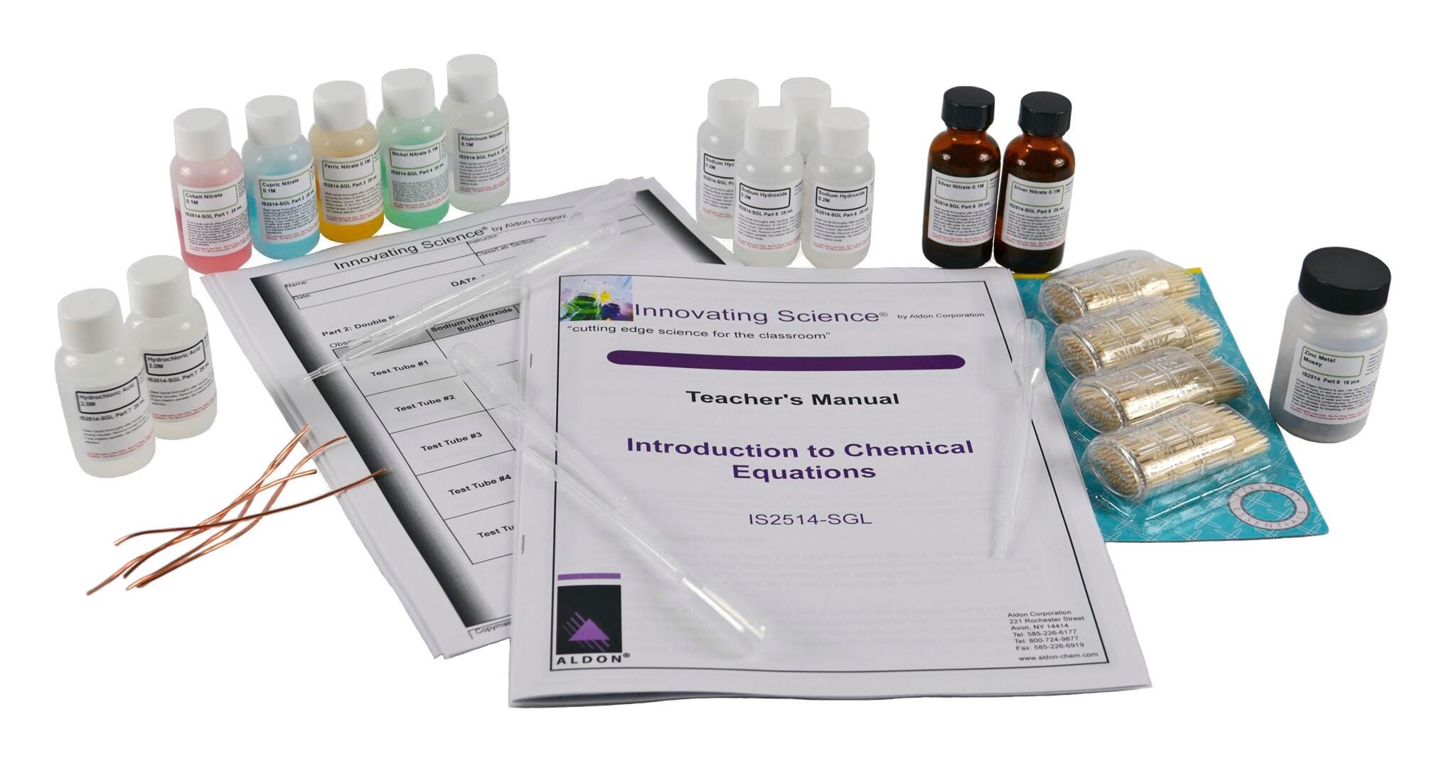 KIT - INTRODUCTION TO CHEMICAL EQUATIONS - SMALL GROUP