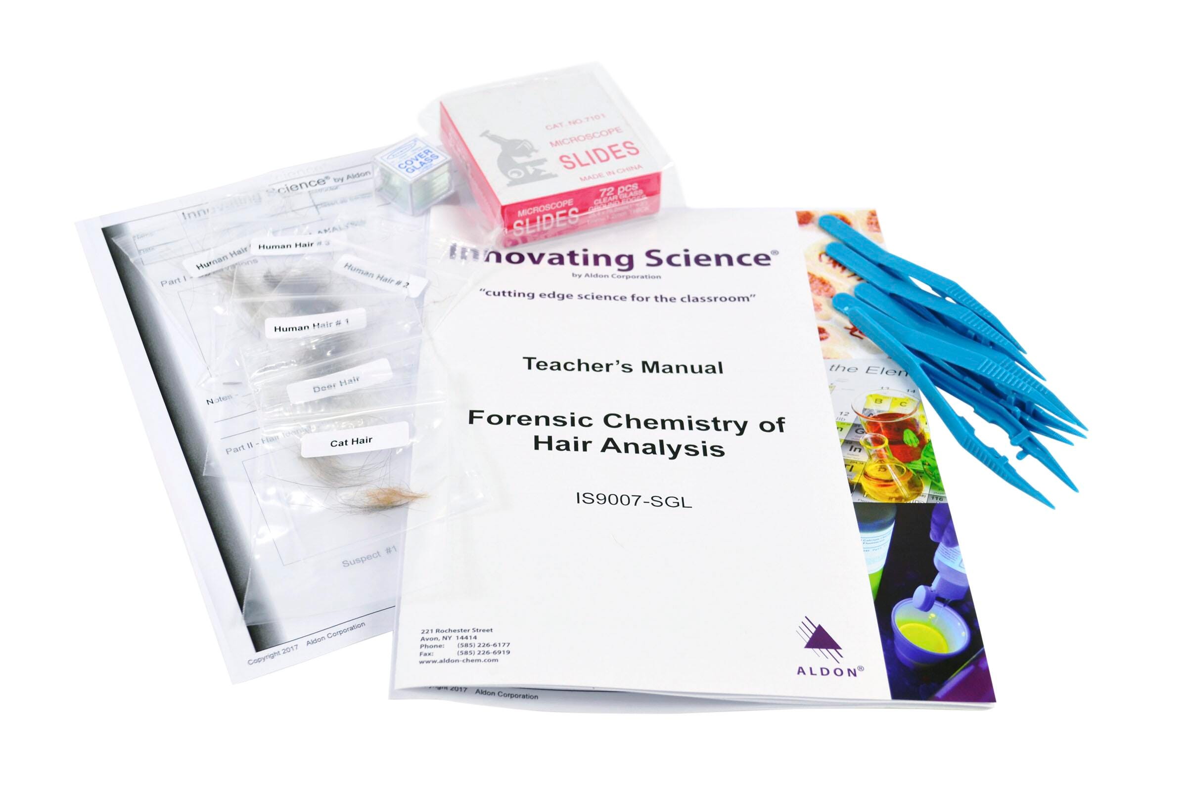 KIT - FORENSIC CHEMISTRY OF HAIR ANALYSIS - SMALL GROUP