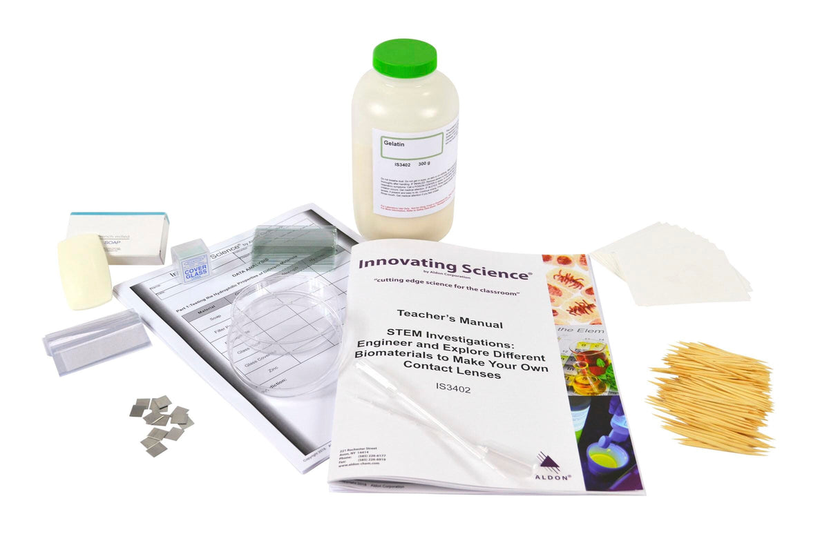 STEM INVESTIGATIONS - BIOMATERIAL MAKE CONTACT LENSES