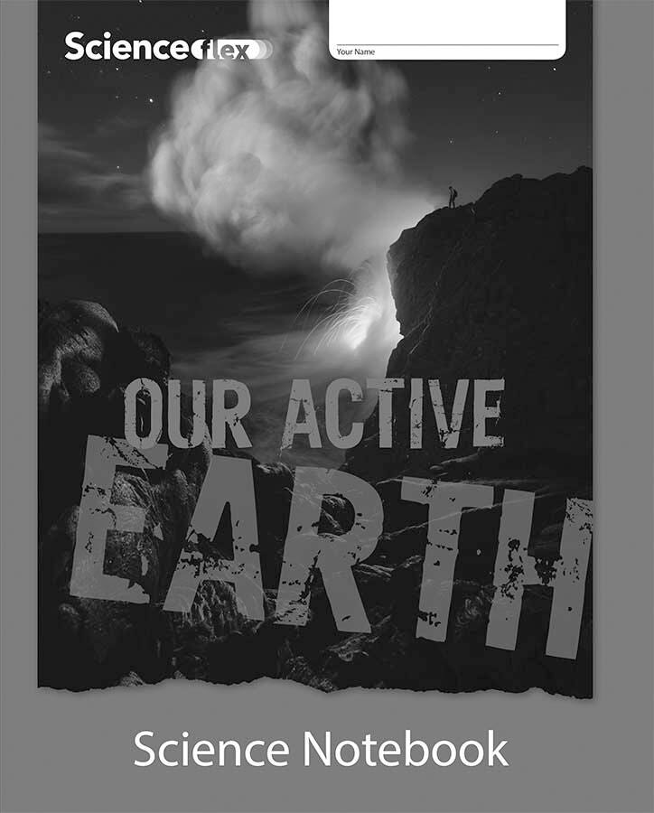 NOTEBK SCIENCEFLEX OUR ACTIVE EARTH PK/4