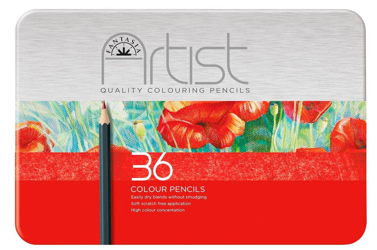 PENCILS COLORED FANTASIA ASST COLORS SET OF 36