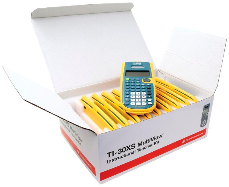 CALCULATOR SCIENTIFIC TI-30XS MULTIVIEW TEACHER PK OF 10
