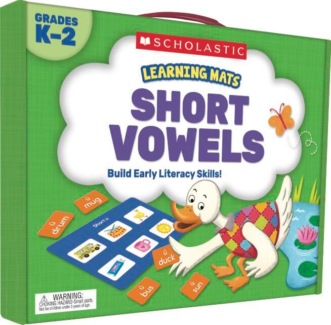 LEARNING MATS SHORT VOWELS