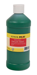 PAINT FINGER WASHABLE GREEN PINT - SCHOOL SMART