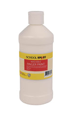 PAINT FINGER WASHABLE WHITE PINT - SCHOOL SMART