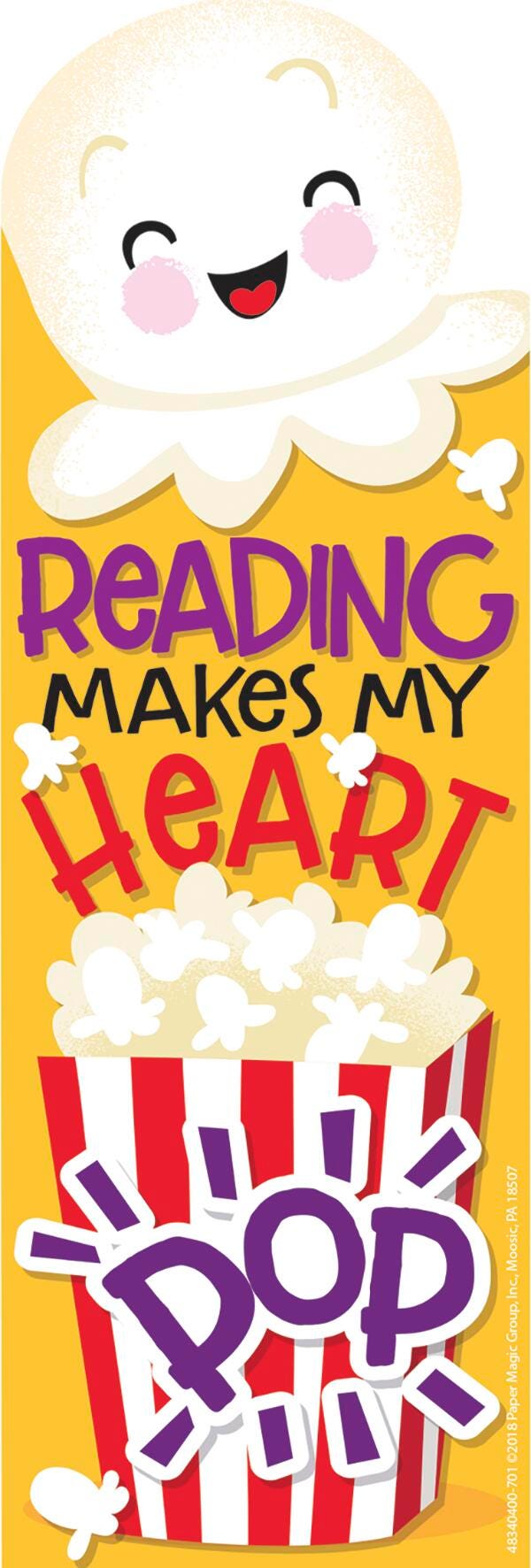 BOOKMARKS - POPCORN SCENTED