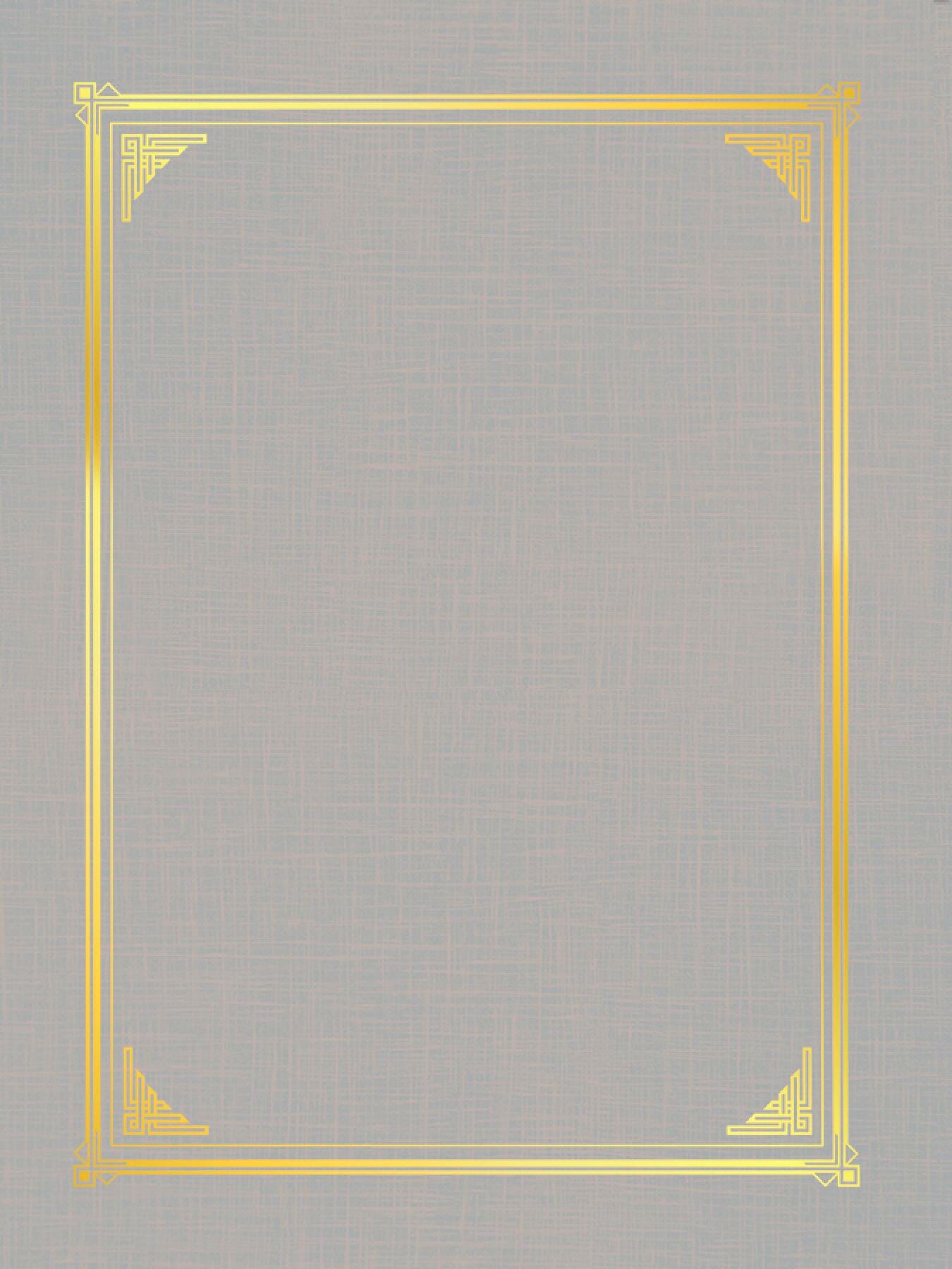 CERTIFICATE COVER - GREY CLASSIC DOCUMENT COVERS - PACK OF 6