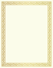 CERTIFICATES - SERPENTINE FOIL CERTIFICATES - PACK OF 12