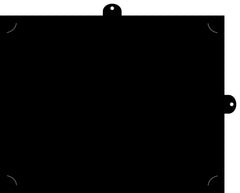 CERTIFICATE HOLDER - 9-1/2X 12 IN - BLACK - PACK OF 10