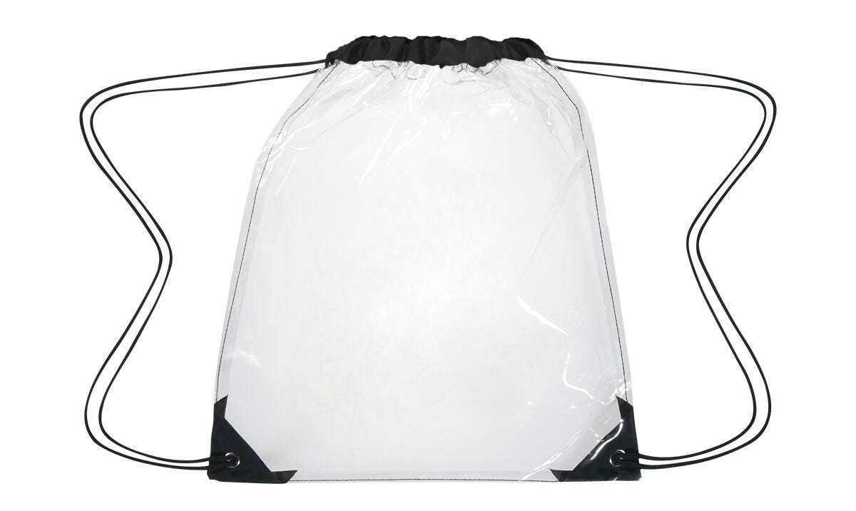 BACKPACK DRAWSTRING SPORTS CLEAR