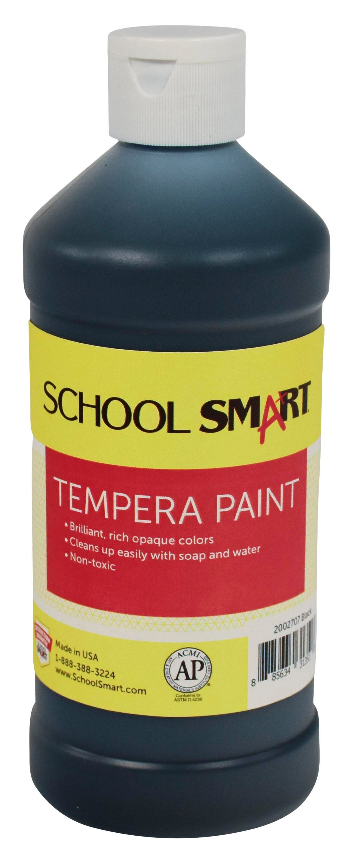 PAINT TEMPERA SCHOOL SMART BLACK PINT