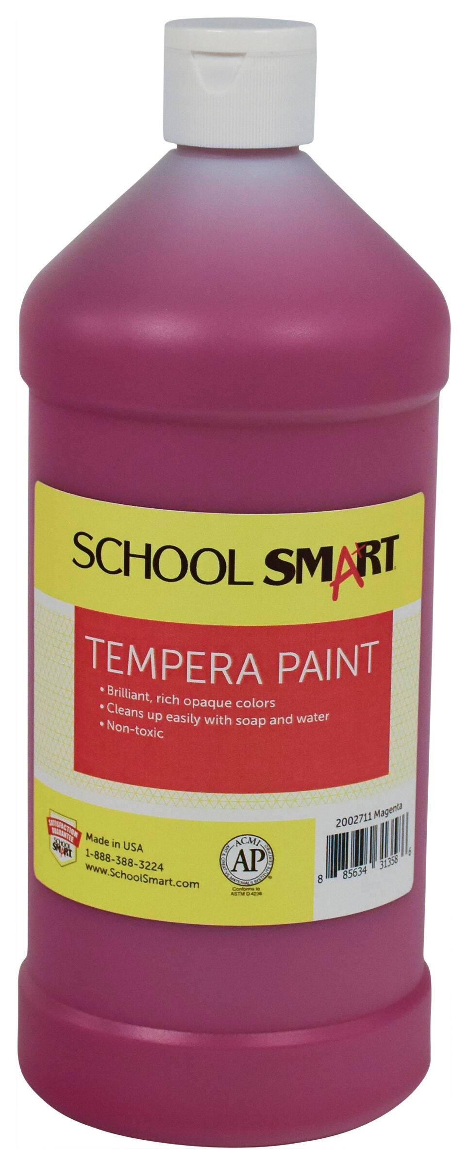 PAINT TEMPERA SCHOOL SMART MAGENTA QUART