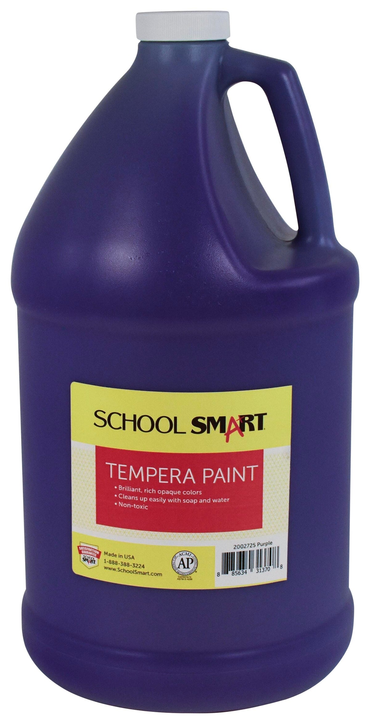 PAINT TEMPERA SCHOOL SMART PURPLE GALLON
