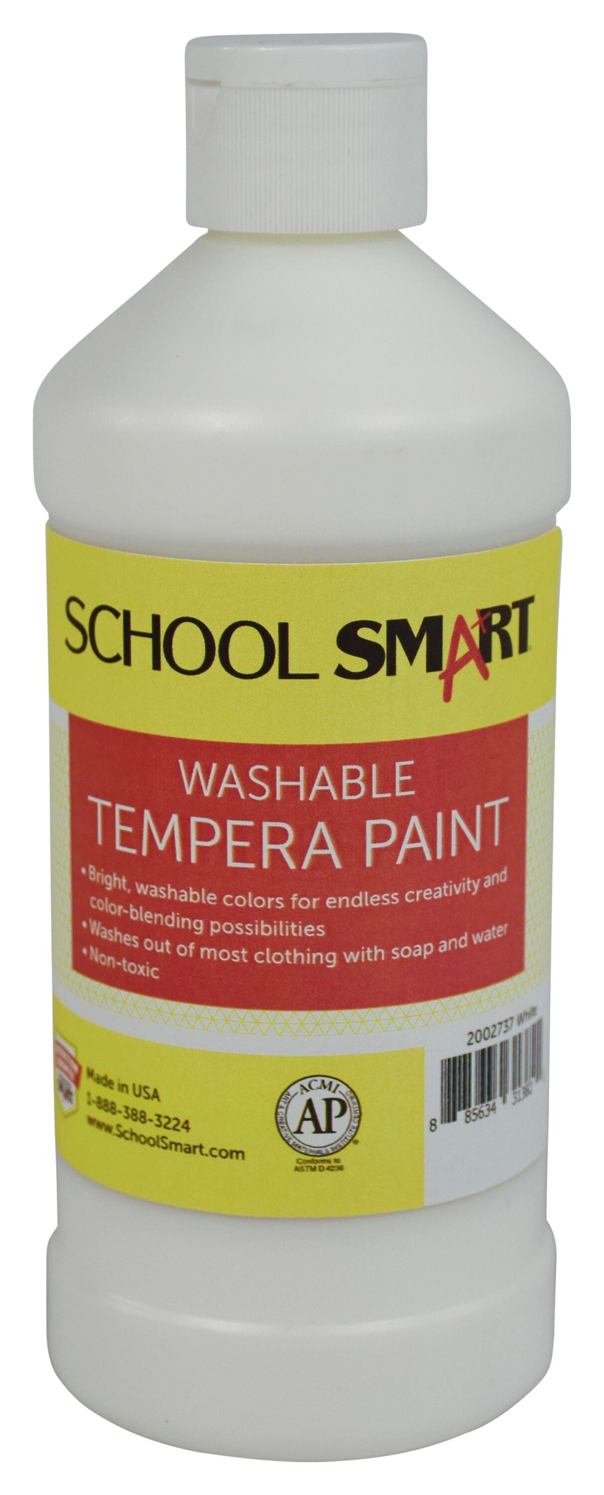 PAINT TEMPERA WASH SCHOOL SMART WHITE PINT