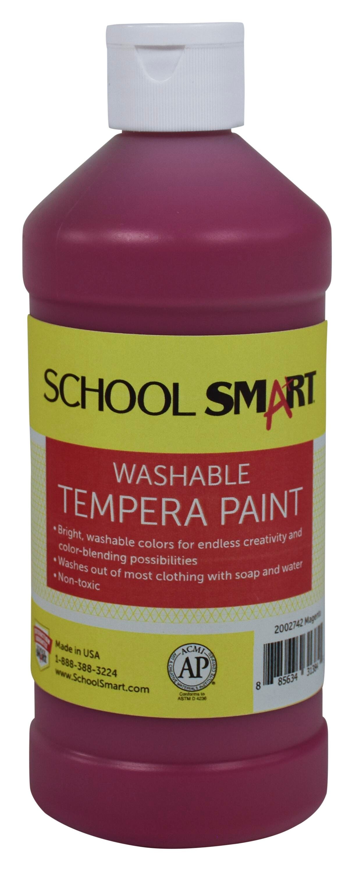PAINT TEMPERA WASH SCHOOL SMART MAGENTA PINT