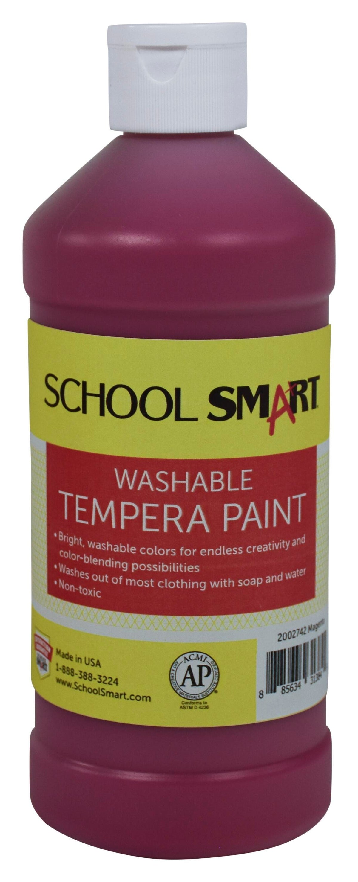 PAINT TEMPERA WASH SCHOOL SMART MAGENTA PINT
