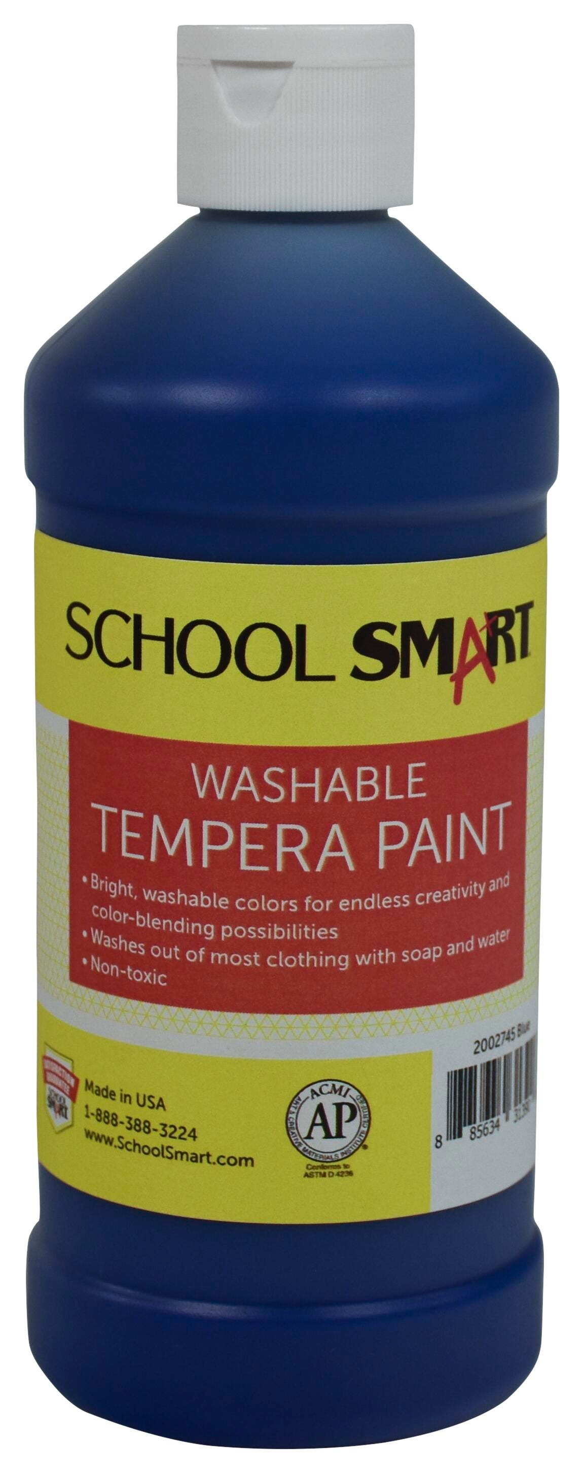 PAINT TEMPERA WASH SCHOOL SMART BLUE PINT