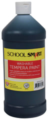 PAINT TEMPERA WASH SCHOOL SMART BLACK QUART