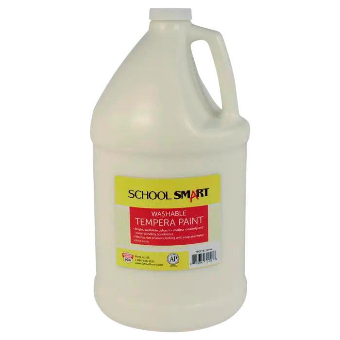 PAINT TEMPERA WASH SCHOOL SMART WHITE GALLON